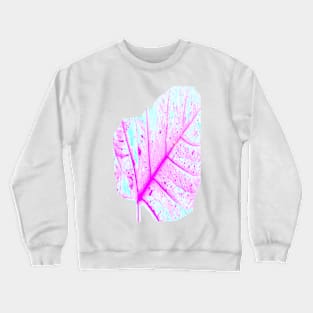 Abstract Tropical Leaf (Close Up) Crewneck Sweatshirt